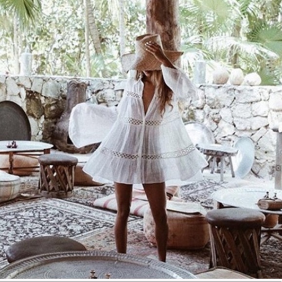 RESTOCKED! 5 ⭐️ Swim Cover Up Tunic - Picture 3 of 8